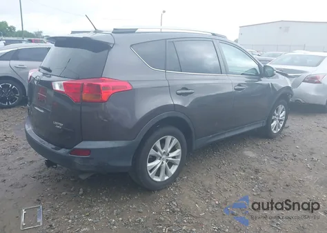 2015 Toyota Rav4 Limited from USA, damaged, VIN 2T3DFREVXFW296514